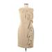 Calvin Klein Casual Dress: Tan Dresses - Women's Size 10