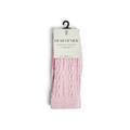 Dear Denier Women's Saga Cable Knit Socks - Size S/M Pink