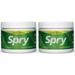 Spry Fresh Natural Xylitol Chewing Gum Dental Defense System Aspartame-Free Sugar Free Gum (Spearmint 100 Count - Pack Of 2)
