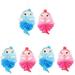 6 Pcs Bath Ball Bath Loofahs Bath Sponge for Kids Body Clear Body Wash Bath Pouf Loofah Pack Mermaid Baby Shower Games Cartoon Bath Loofah Bath Supply Bathroom Accessories Linger