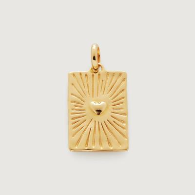 Gold Talisman Heart Pendant