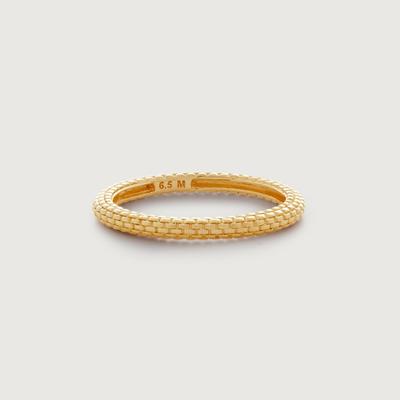 Gold Heirloom Stacking Ring