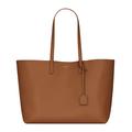 Saint Laurent Leather East/West Shopper Bag