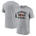 Men's Nike Heather Gray Baltimore Orioles Legend T-Shirt