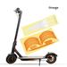6 Colors Warning Strip Accessories Electric Scooter Parts Reflect Light Tags Skateboard Sticker Reflective Styling Stickers Paster Decals ORANGE