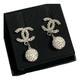 Chanel Silver earrings