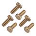 Pack/6pcs Locked String Saddles Mounting Screw for Electric Guitar Tremolo gold