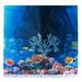 3D Aquarium Fish Tank Ocean Landscape Background Decoration Wallpaper Wall Art Mural for Living Room Bedroom Home Decor 30 x 30