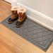 Abalynn Argyle Boot Tray Mat 36 x 15, 36 x 15, Gray