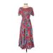 Sincerely Jules Casual Dress: Red Dresses - Women's Size Small