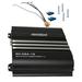 5 Core Premium 1800-Watt Car Amplifier for Receiver amp for RV Truck Boat CEA-16 in Black | 2.5 H x 11.5 W x 12 D in | Wayfair