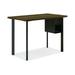 HON Coze Table Desk w/ U-Storage Wood/Metal in Black/Brown/Gray | 29 H x 48 W x 24 D in | Wayfair HLCRPL4824WFH-US.LFW1FW.P71