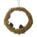 The Holiday Aisle® Faux 15.000" Wreath, Rattan in Brown | Wayfair 7A12FE013D2B4586A3379FE567269E64