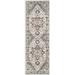 Brown/Gray 70.87 x 23.62 x 0.32 in Area Rug - Bungalow Rose Kirsteni Performance Red/Gray/Cream Area Rug, | 70.87 H x 23.62 W x 0.32 D in | Wayfair