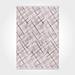 119 x 32 x 0.4 in Area Rug - 17 Stories Krishnav Striped Machine Woven Wool/Cotton Area Rug in Gray Metal | 119 H x 32 W x 0.4 D in | Wayfair