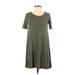 Billabong Casual Dress: Green Dresses - Women's Size Small