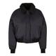 Winterjacke URBAN CLASSICS "Damen Ladies Pilot Bomber Jacket" Gr. 3XL, schwarz (black, black) Damen Jacken Winterjacken