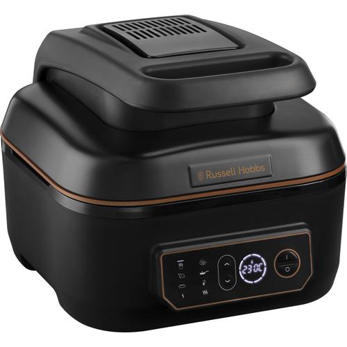 „RUSSELL HOBBS Heissluftfritteuse „“Multikocher SatisFry Air & Grill 26520-56″“ Fritteusen groß – 5,5 l schwarz Heißluftfritteusen“