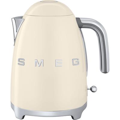 SMEG Wasserkocher "KLF03CREU", beige (crème), B:22,3cm H:24,8cm T:17,1cm, Wasserkocher