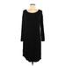 Lou & Grey Casual Dress: Black Dresses - Women's Size Medium