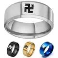 Bague pour Fans de dessin animé pour femmes et hommes bijoux bague en acier inoxydable Mikey