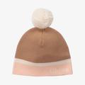 Chloé Girls Beige Cotton & Wool Knit Hat