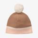 Chloé Girls Beige Cotton & Wool Knit Hat