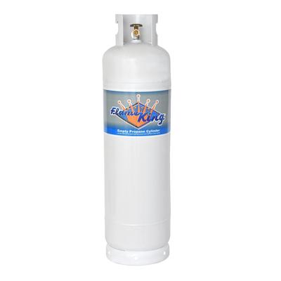 Flame King 60LB POL Steel Propane Tank Cylinder for RVs & Trucks