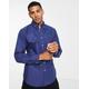 Polo Ralph Lauren slim fit garment dyed oxford shirt slim fit in light navy