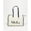 Valentino Bags Vacation beach tote bag in monochrome-Neutral