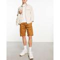 Dickies slim fit chino shorts in brown