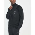 Puma Seasons half zip fleece in black