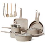 Pots and Pans Set Nonstick, 16Pcs Kitchen Cookware Sets, Stackable Induction Cookware, Pot and Pan set, Pans for Cooking