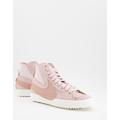 Nike Blazer Mid '77 Jumbo trainers in oxford pink and rose