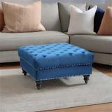 Modern Design Velvet Ottoman for Living Room