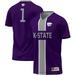 Unisex ProSphere #1 Purple Kansas State Wildcats Lightweight Soccer Jersey