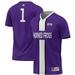 Unisex ProSphere #1 Purple TCU Horned Frogs Lightweight Soccer Jersey