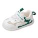 nsendm Male Shoes Toddler Toddler High Top Sneaker Toddler Shoes Boys and Girls Sneakers Flat Bottom Toddler Size 8 Tennis Shoes Boys Green 8.5