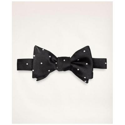 Brooks Brothers Men's Dot Bow Tie | Black/White