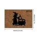 Hallowee n Decorations Mats for Front Door Door Hallowee n Welcome Outside Coir Mats Decoration Hangs