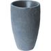 Products Self-Watering Planter Small 12.6 DIA X 20.5 H Charcoalstone