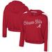 Girls Youth Colosseum Crimson Alabama Tide Illumination Long Sleeve Hoodie T-Shirt