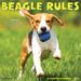 Beagle Rules 2024 Wall Calendar, 12" L X 12" W, Large, 12 IN