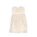Jenny Jen Collection Casual Dress: Ivory Dresses - Women's Size 0