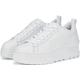 Sneaker PUMA "MAYZE WEDGE WNS" Gr. 40, weiß (puma white) Schuhe Sneaker mit trendiger Plateausohle