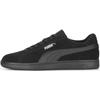 Sneaker PUMA "SMASH 3.0", Gr. 42,5, schwarz (puma schwarz, puma schwarz, puma silber), unifarben, sportlich, Schuhe