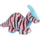 Aurora Ferocious Dinos & Dragons Watercolor Dinos Parasaur Pink Stuffed Animal - Prehistoric Fun - Cuddly Companions - 12.5 Inches