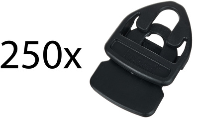 Holdon Xtra Clip Black 250pcs Pack