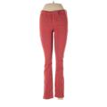 Cello Jeans Jeans - Mid/Reg Rise: Red Bottoms - Women's Size 9 - Dark Wash