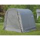 ShelterLogic Round Style Shelter, Green Cover Metal in Green/Blue | 145.6 H x 178.28 W x 334.86 D in | Wayfair 95333